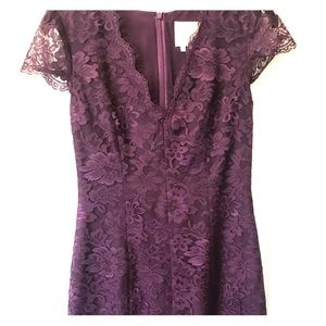 Weddington Way lace dress, size 2, in plum